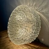 Vintage Glass Wall Or Ceiling Light, 1970s