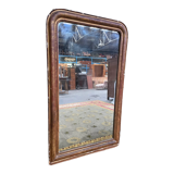 Louis Philippe period mirror with 19th leaf