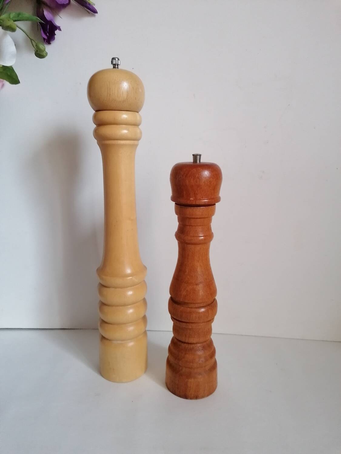 Wooden pepper pot 42 cm