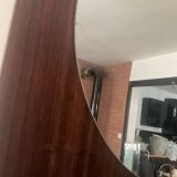 Scandinavian teak mirror from the 60s