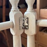 Old wooden towel rack