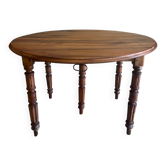 Table à rabats en noyer