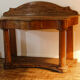 Console en merisier