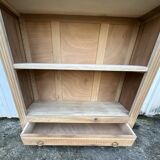 Walnut bookcase – early 20th century