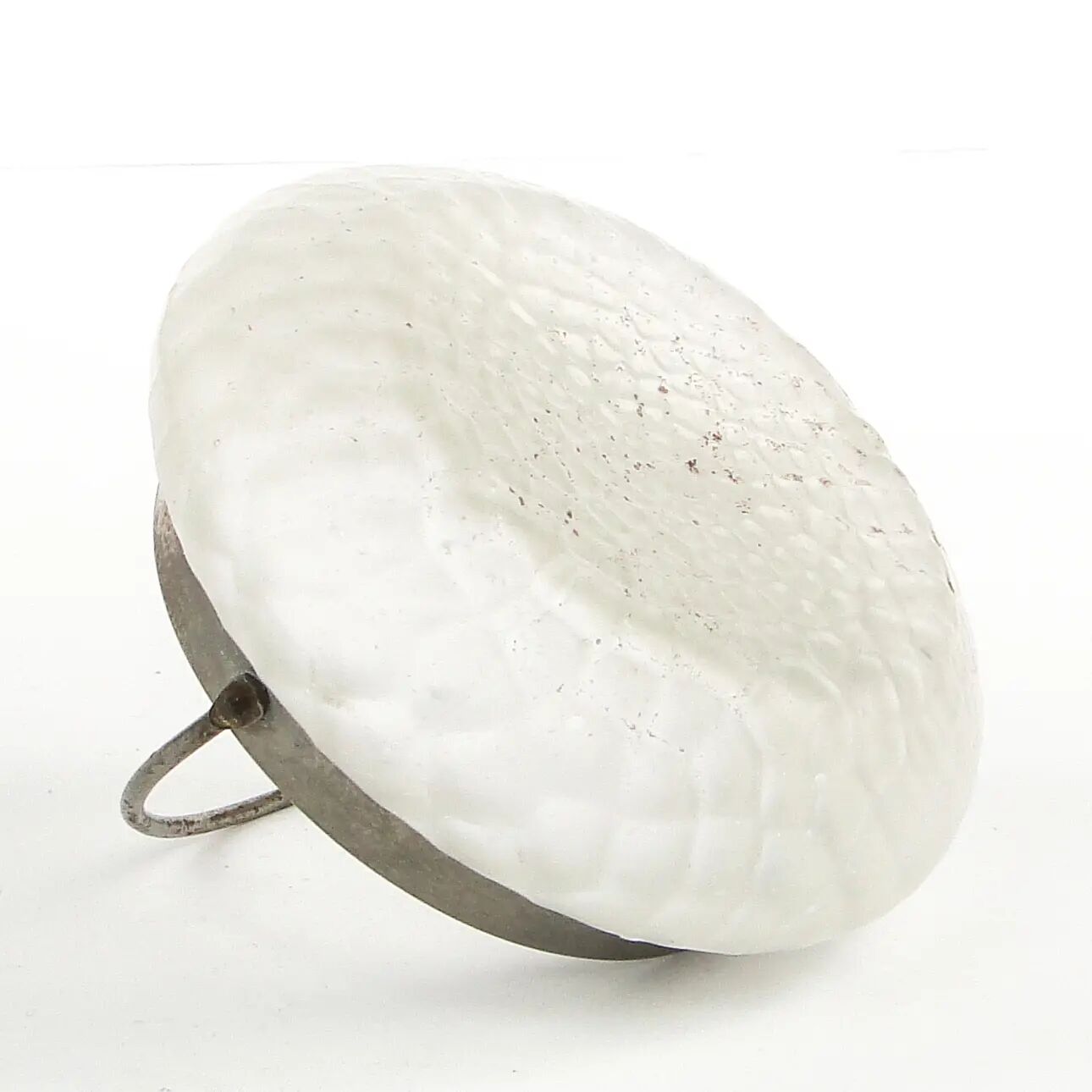 Basket sugar bowl Art Nouveau, glass, Germany, early 20th century