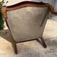 Antique Voltaire armchair