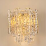 Pair of large Kalmar Murano wall sconces, Austria, 1960s.