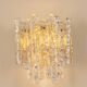 Pair of large Kalmar Murano wall sconces, Austria, 1960s.