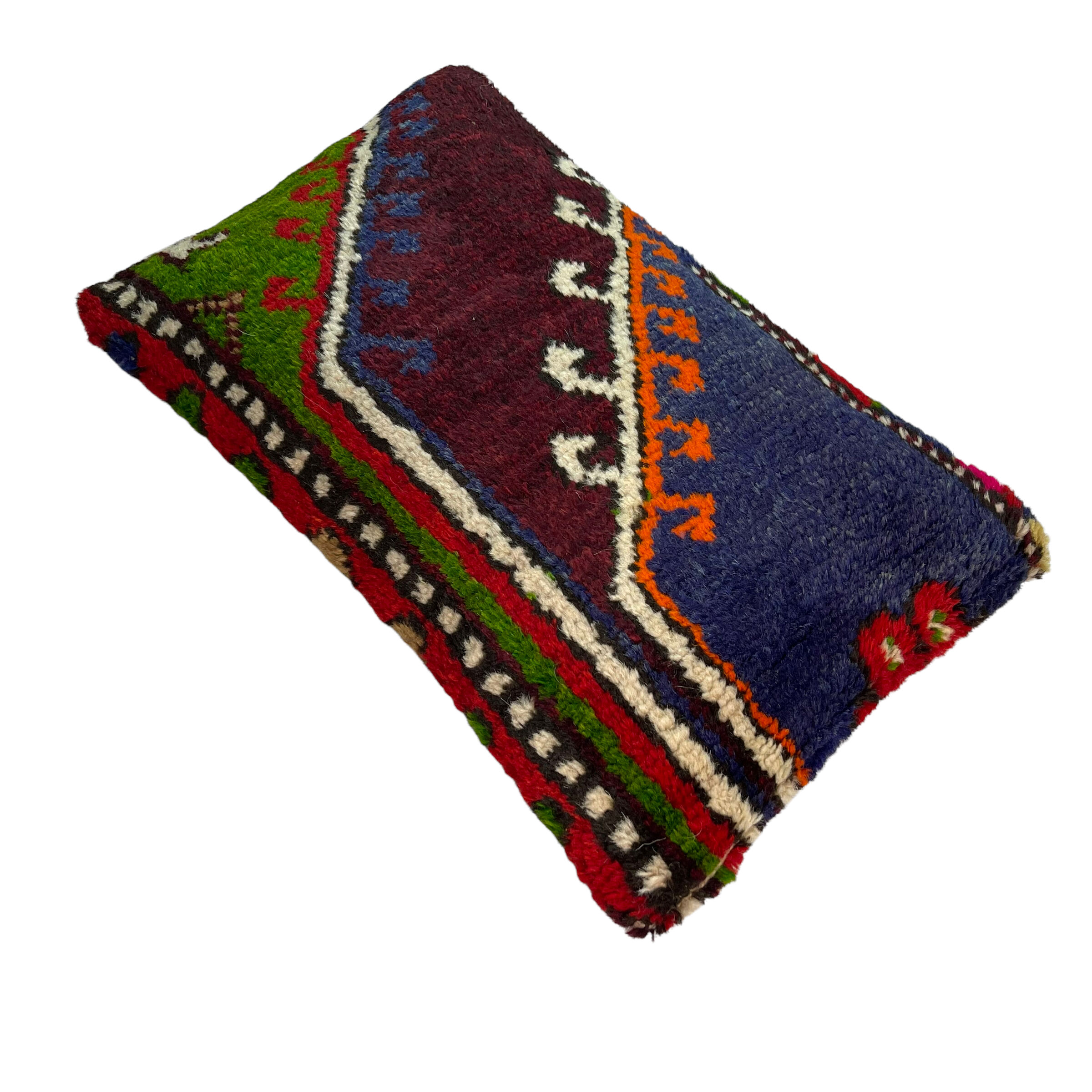 Vintage turkish handmade cushion cover , 30 x 50 cm