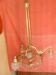 Art Deco period chandelier (1925) with four light arms.
