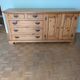 Grand buffet en bois massif 180 cm – Fabrication Bostic