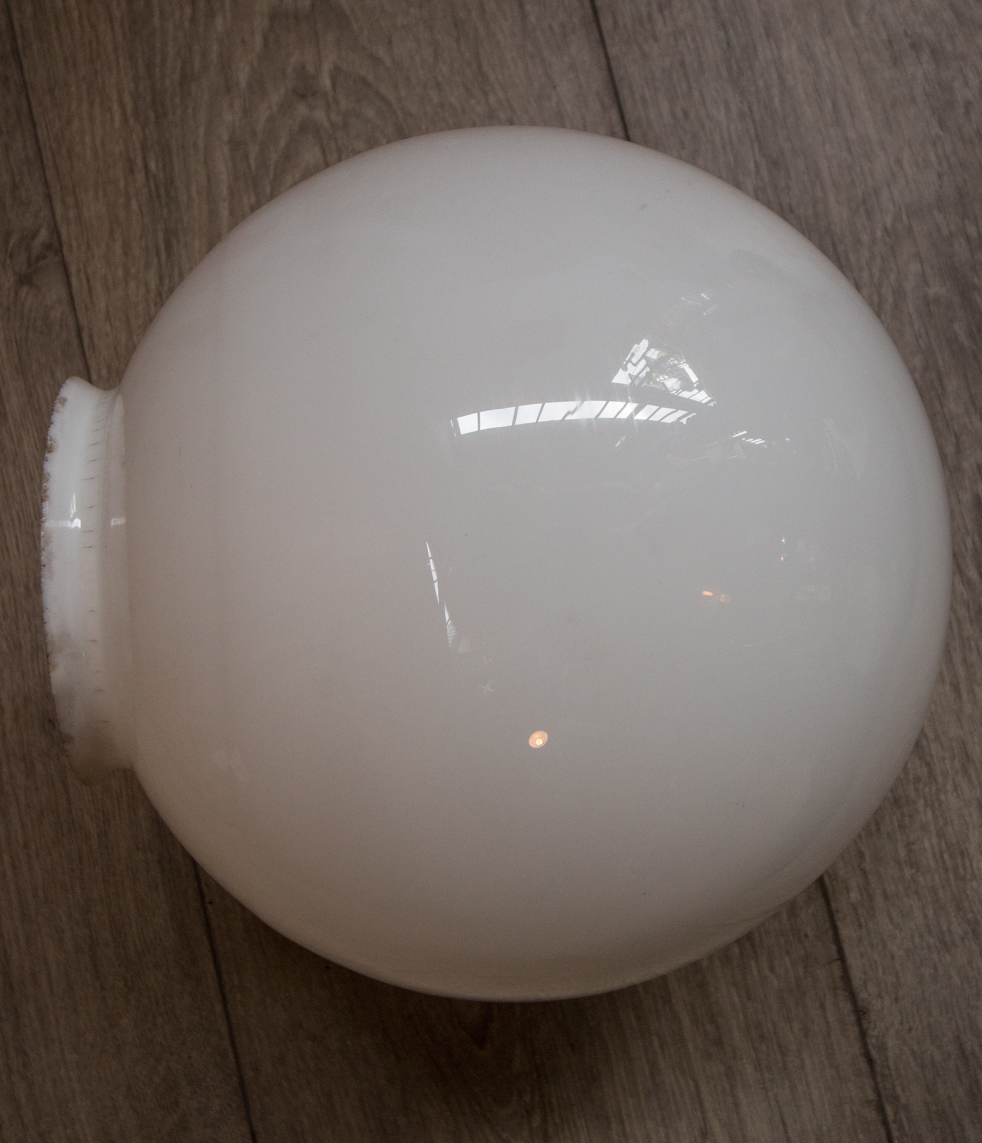 Large swan-neck wall light