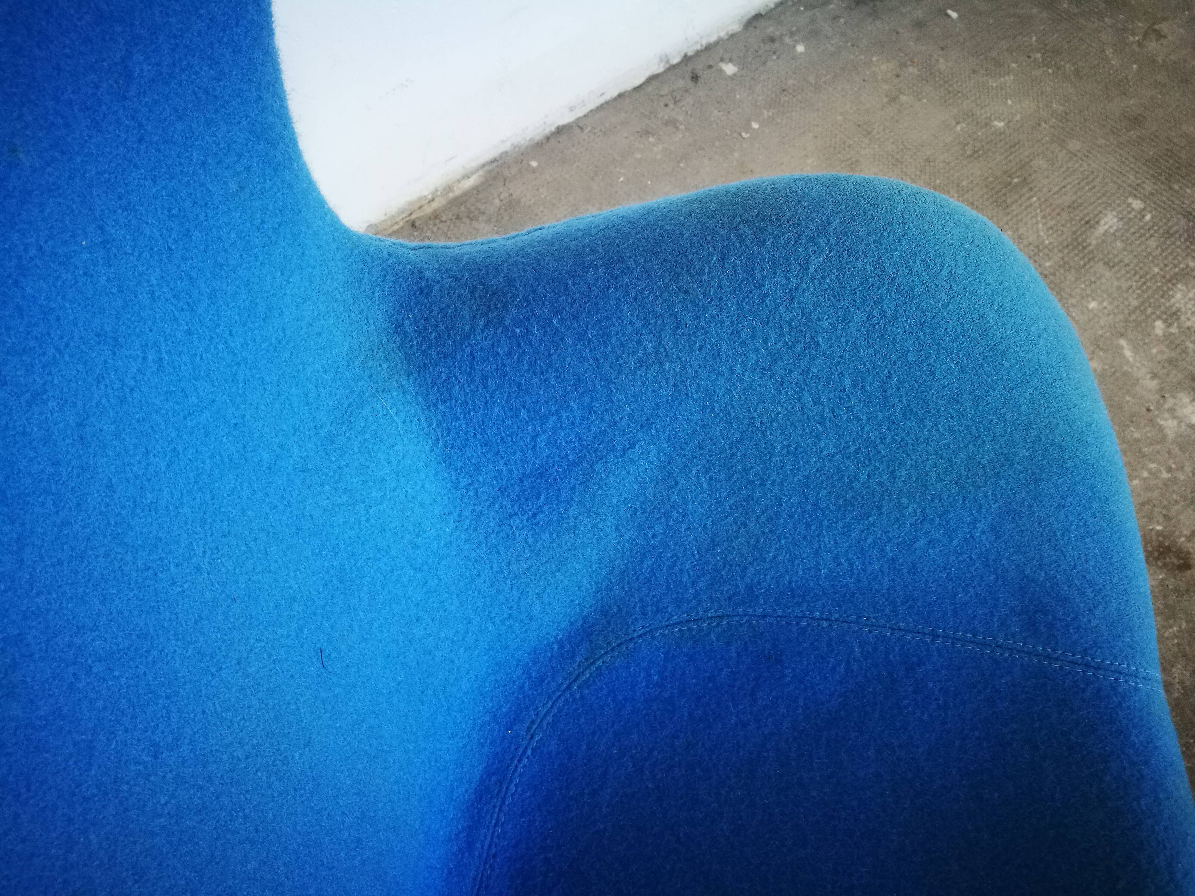 Scandinavian "egg" chair for children