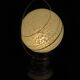 Lampe verre de clichy