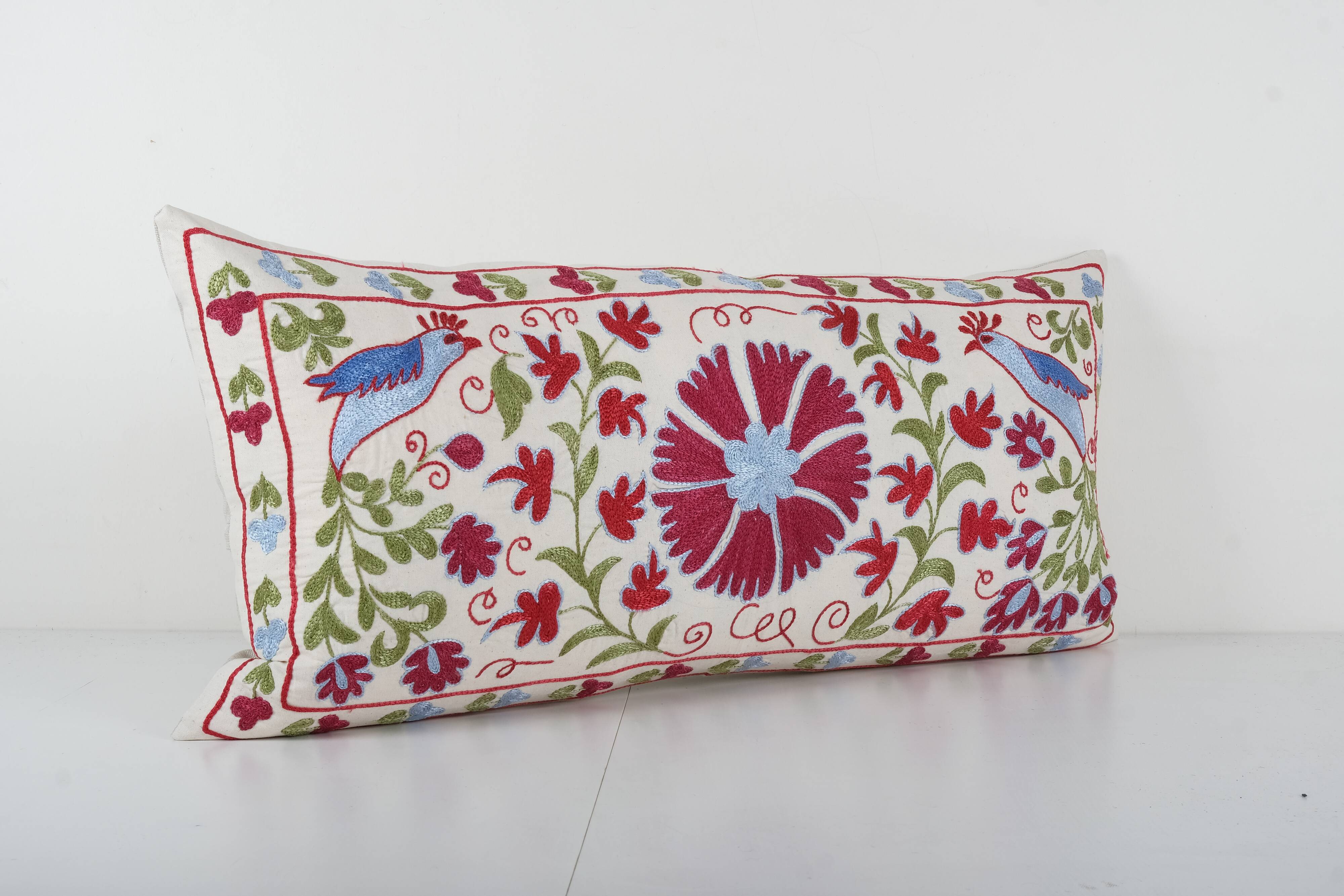 Housse d’oreiller turque Suzani