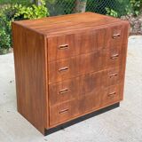 Commode scandinave vintage en teck