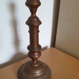 19th century red copper candlestick