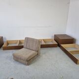 Vintage Scandinavian corner sofa COR, 60s/70s