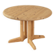 Classic Dining Table from the 1970s, solid pine wood