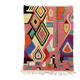 Berber Boujad rug in wool – A graphic and colourful piece