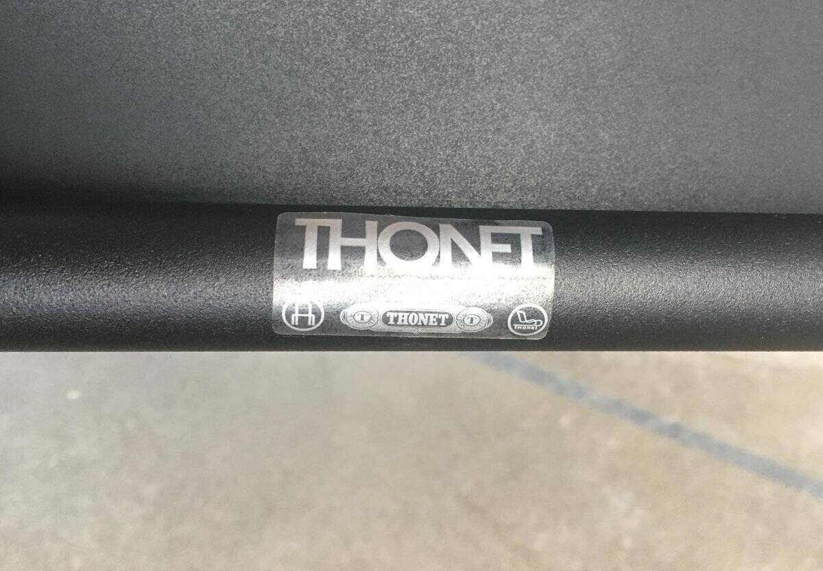 Black Vintage German Cantilever Chair S43 by Mart Stam for Thonet