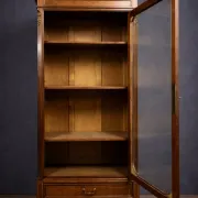 Parisian library Louis XVI in precious wood and gilded bronze