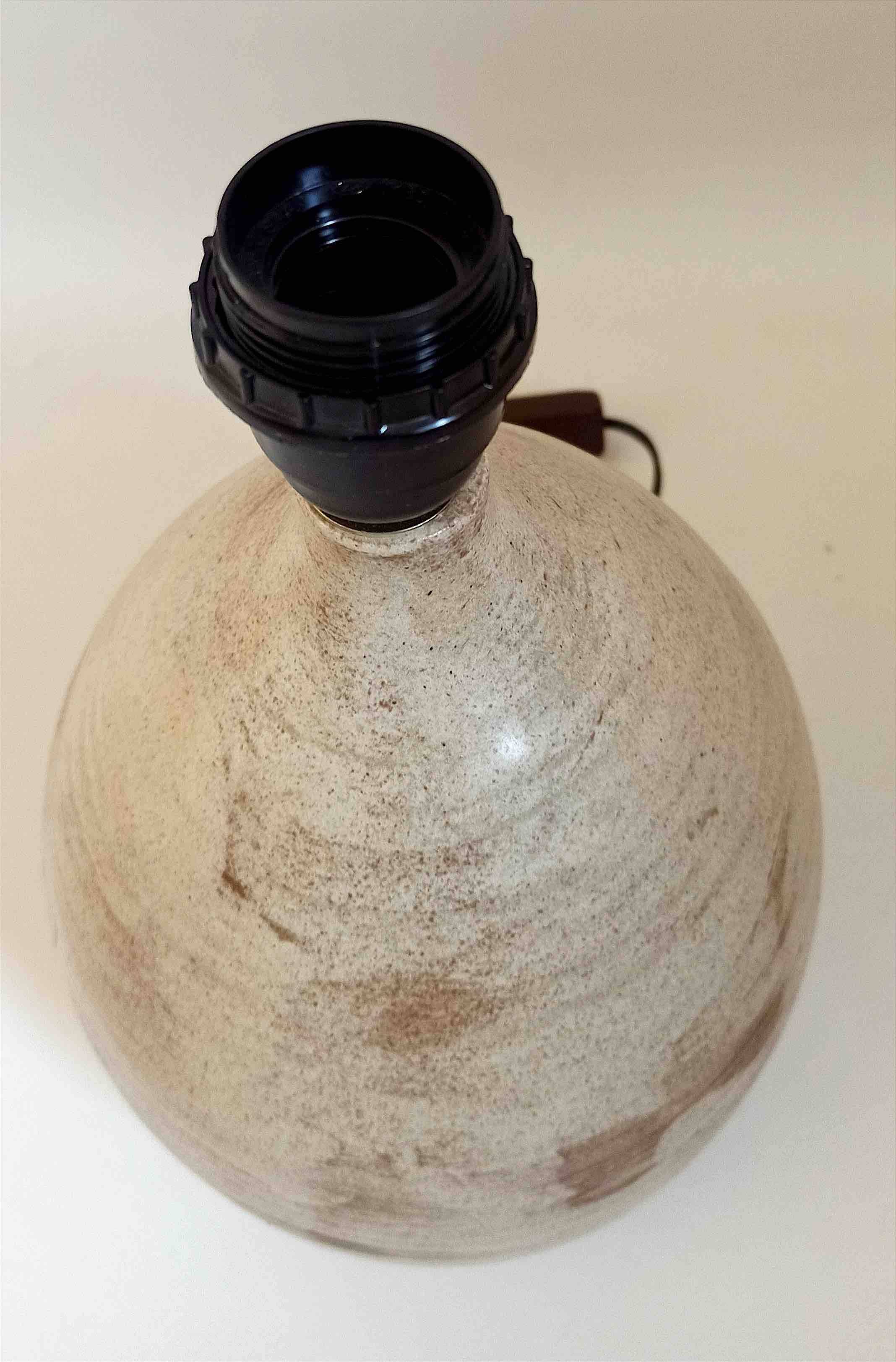 Daris ceramic lamp 1970s Height 51.5 cm