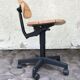 Martin Stoll office chair light wood on wheels