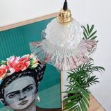 Vintage flower pendant light