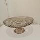 Antique glass compotier