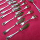 Silver metal fish service ercuis- model contours victoria