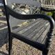 Banc de jardin fonte et bois