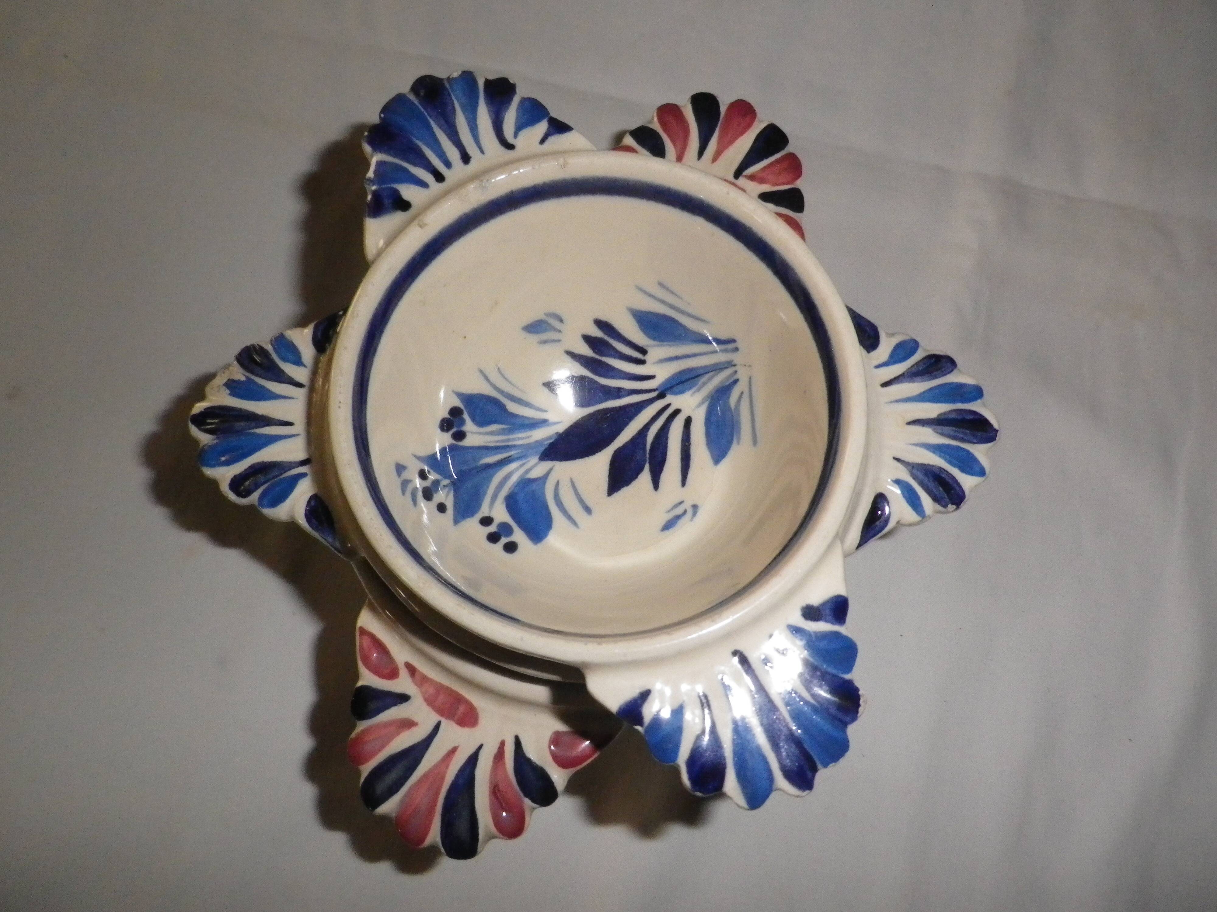 lot de 3 bols a oreilles quimper