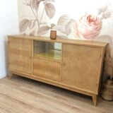 1960s sideboard with beautiful chevron marquetry
