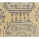1970s Turkish Oushak geometric wool rug 72x323