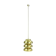 Ceiling light in brass, 205cm, Czechoslovakia 1960s