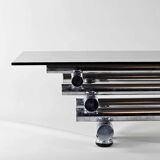 Paul Mayen tubular coffee table, circa 1970