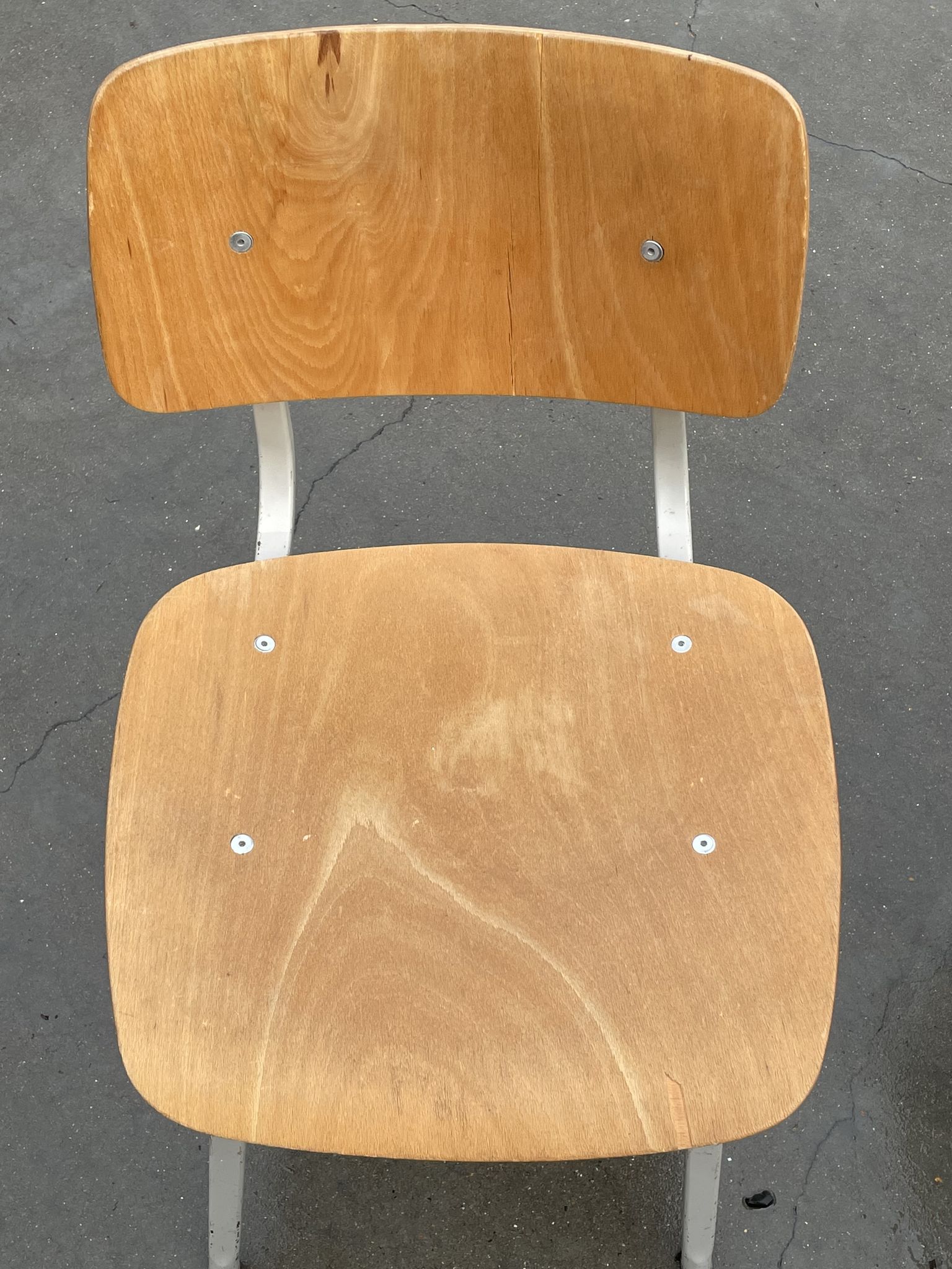 Set of 4 first edition Revolt chairs, Friso Kramer for Ahrend de Cirkel