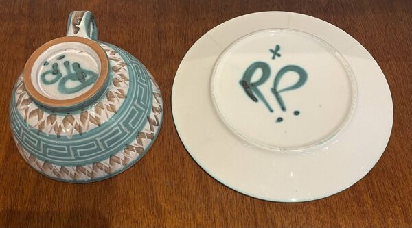 Tasse et sous-tasse Robert Picault
