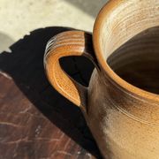 Large stoneware jug marked with pencil underneath H20 D11.