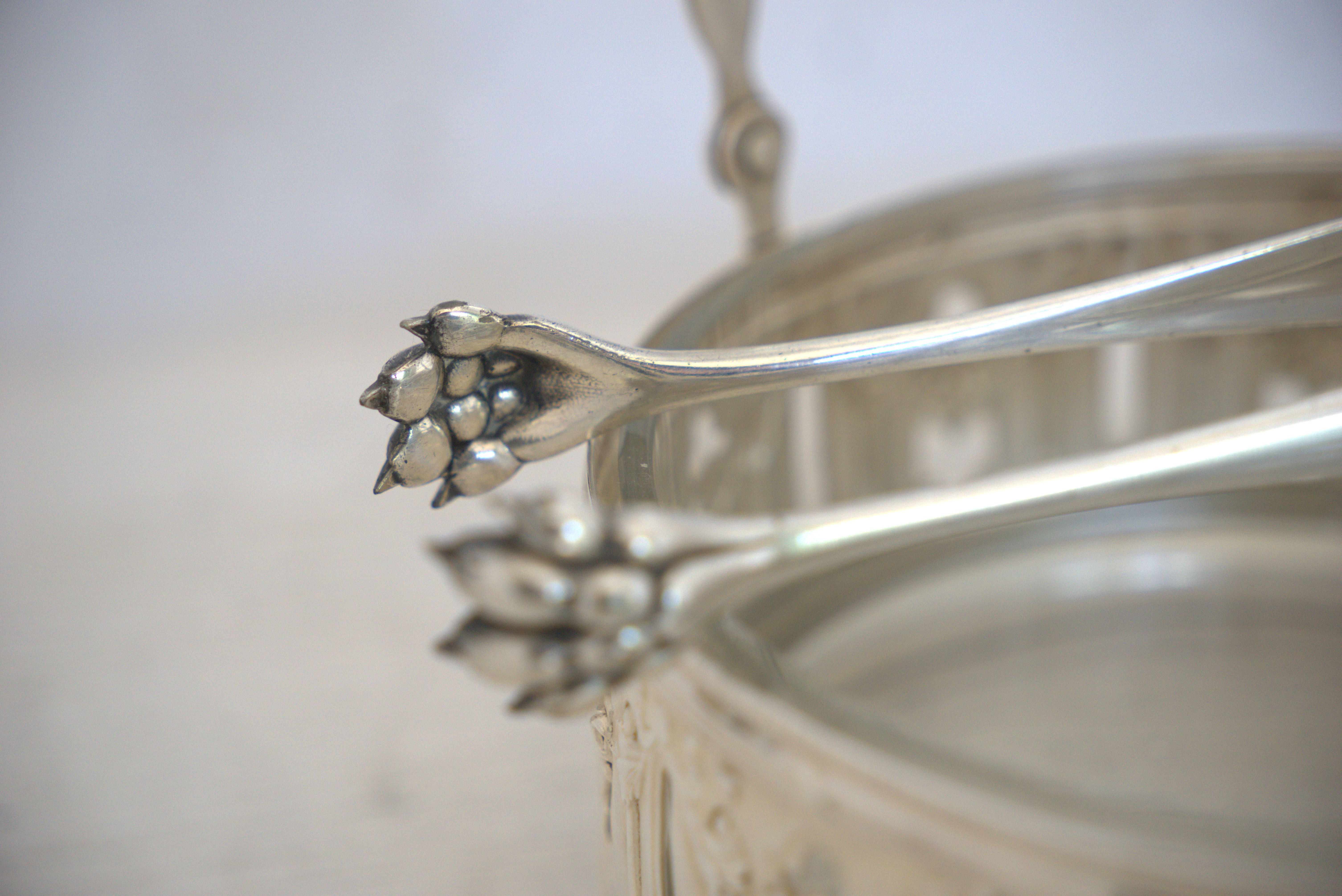 Silver metal candy box and pliers