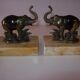 Elephant bookends