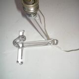 Glass lamp from the 50s