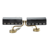 Pair of wall lamps Falkenbergs Lighting Sweden 1960