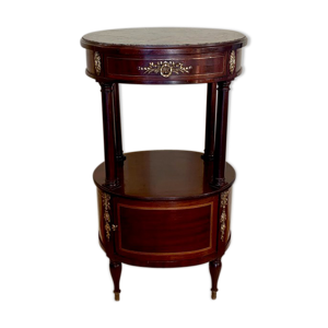 table d'appoint ovale - louis xvi