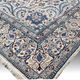 Persian Iran Nain Wool and Silk Oriental Rug: 3.10 X 2.08 Meters