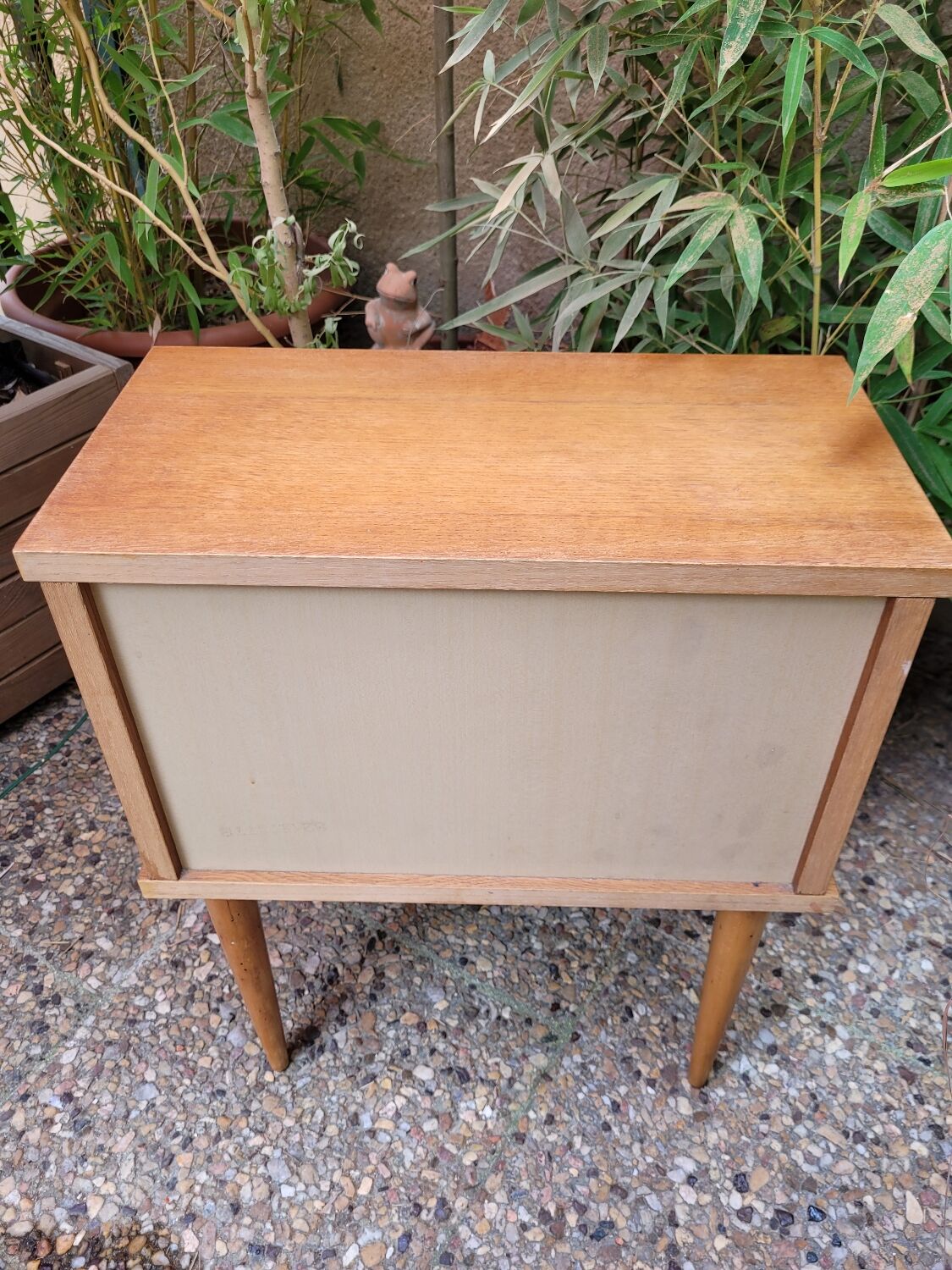 Vintage bedside table