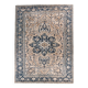 Large Navy Blue Antique Persian Rug, 293x391Cm