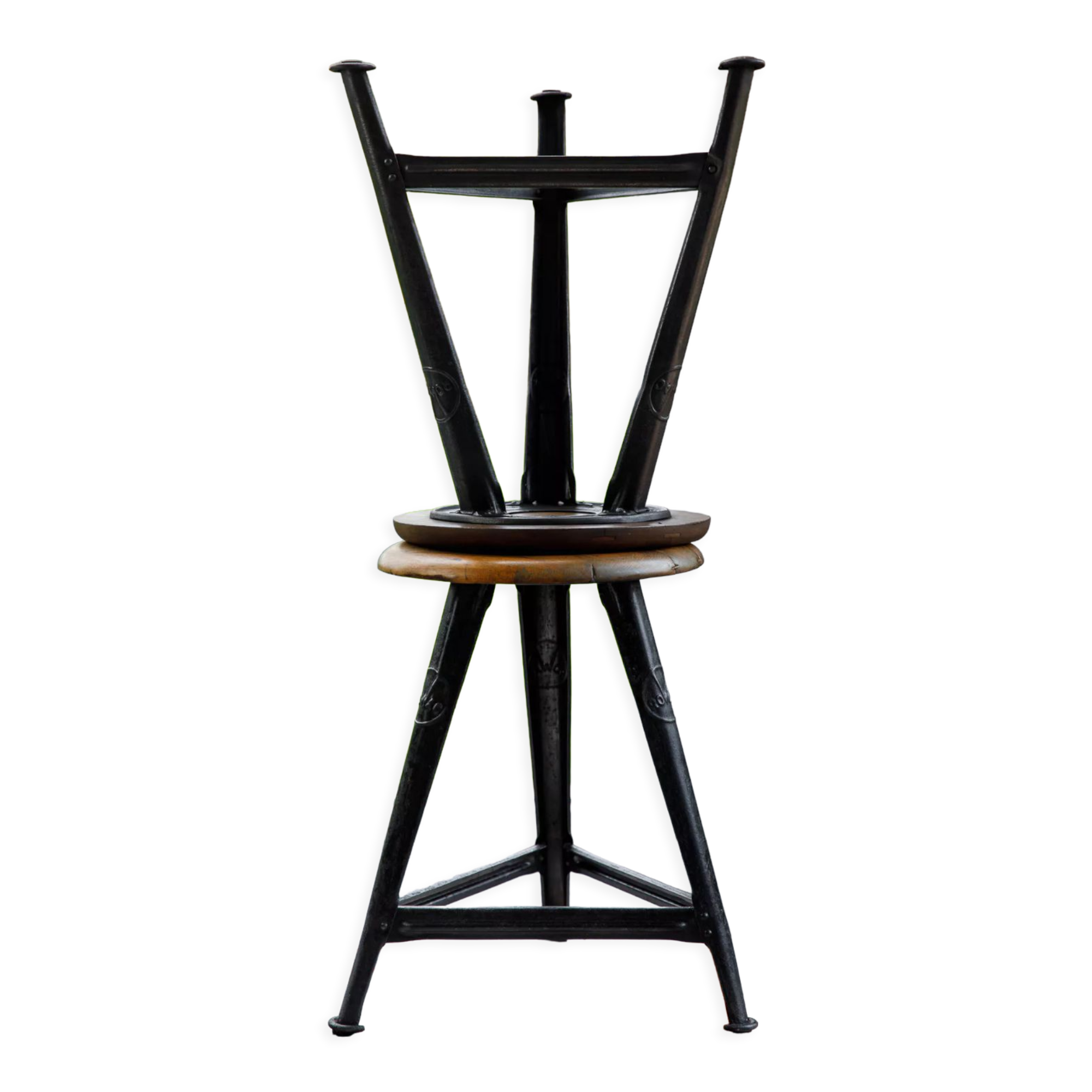 A pair of stool bauhaus