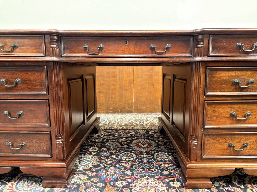 English Chesterfield Desk